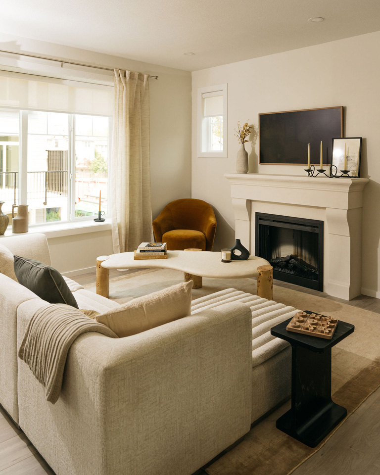 prh gallery kinship living living space with fireplace
